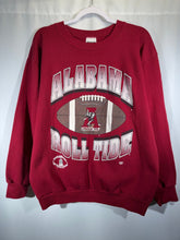 Load image into Gallery viewer, Vintage Alabama X Tultex Crimson Crewneck Sweatshirt Large - Alabama VTG
