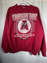Load image into Gallery viewer, Vintage Alabama X Tultex Crimson Crewneck Sweatshirt XL - Alabama VTG

