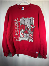 Load image into Gallery viewer, Vintage Angry Big Al X Russell Crimson Crewneck Sweatshirt Large - Alabama VTG
