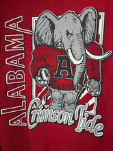 Load image into Gallery viewer, Vintage Angry Big Al X Russell Crimson Crewneck Sweatshirt Large - Alabama VTG
