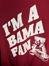 Load image into Gallery viewer, Vintage Bama Fan Crimson Crewneck Sweatshirt Medium - Alabama VTG
