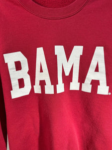 Vintage Bama Spellout Crewneck Sweatshirt Medium - Alabama VTG