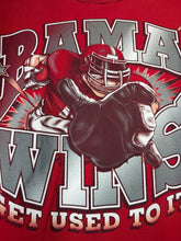 Load image into Gallery viewer, Vintage "Bama Wins" Crimson T-Shirt Medium - Alabama VTG
