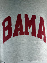 Load image into Gallery viewer, Vintage Bama X Jerzees Cropped Grey Crewneck Sweatshirt Medium - Alabama VTG
