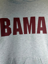 Load image into Gallery viewer, Vintage Bama X Jerzees Grey Spellout Hoodie Sweatshirt Small - Alabama VTG
