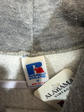 Load image into Gallery viewer, Vintage Bama X Russell 80's Grey Hoodie Sweatshirt Medium - Alabama VTG
