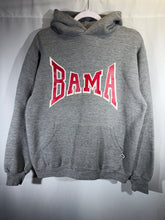 Load image into Gallery viewer, Vintage Bama X Russell 80's Grey Hoodie Sweatshirt Medium - Alabama VTG
