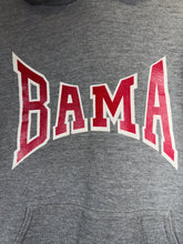 Load image into Gallery viewer, Vintage Bama X Russell 80's Grey Hoodie Sweatshirt Medium - Alabama VTG
