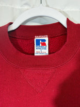 Load image into Gallery viewer, Vintage Bama X Russell Crimson Spellout Crewneck Sweatshirt Medium - Alabama VTG
