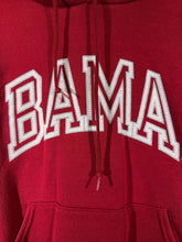 Load image into Gallery viewer, Vintage Bama X Russell Spellout Crimson Hoodie Sweatshirt Medium - Alabama VTG
