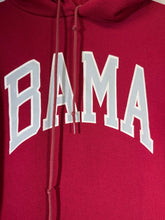 Load image into Gallery viewer, Vintage Bama X Russell Spellout Crimson Hoodie Sweatshirt XL - Alabama VTG
