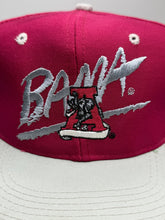 Load image into Gallery viewer, Vintage Bama X Signatures Two Tone Snapback Hat - Alabama VTG
