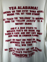 Load image into Gallery viewer, Vintage Fight Song of UA White T-Shirt Large - Alabama VTG
