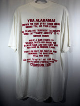 Load image into Gallery viewer, Vintage Fight Song of UA White T-Shirt Large - Alabama VTG
