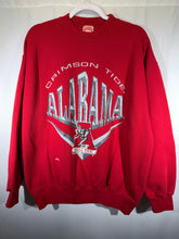 Load image into Gallery viewer, Vintage Nutmeg X Alabama Crimson Crewneck Sweatshirt Large - Alabama VTG
