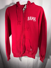 Load image into Gallery viewer, Vintage Russell X Bama Zip Up Hoodie Sweatshirt XL - Alabama VTG
