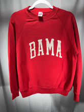 Load image into Gallery viewer, Vintage Soffe X Bama Spellout Crimson Crewneck Sweatshirt Medium - Alabama VTG
