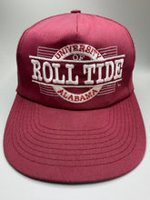 Load image into Gallery viewer, Vintage U of A Roll Tide Crimson Snapback Hat - Alabama VTG
