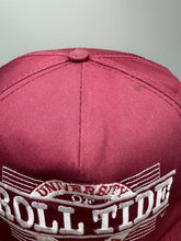 Load image into Gallery viewer, Vintage U of A Roll Tide Crimson Snapback Hat - Alabama VTG
