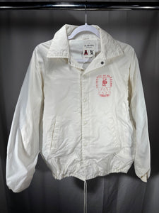 Vintage University of Alabama Rare White Coaches Jacket Small - Alabama VTG