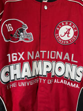 Load image into Gallery viewer, x16 National Champs Heavy Button Up Jacket Medium - Alabama VTG
