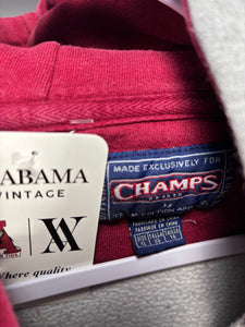 Y2K Alabama Grey Hoodie Sweatshirt Medium - Alabama VTG