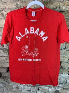 1978 National Champs Alabama T-Shirt Large