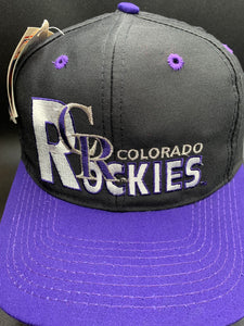 Vintage Colorado Rockies Snap-Back Hat