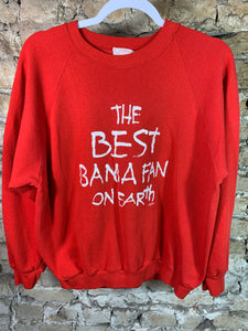 Vintage Best Bama Fan on Earth Sweatshirt Medium