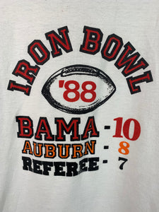 1988 Iron Bowl Game Day T-Shirt Large