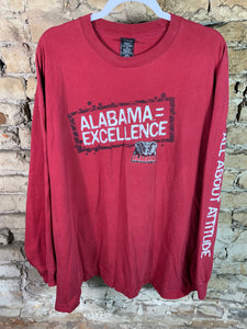 Starter x Alabama Long Sleeve Shirt XXL 2XL