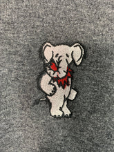 Load image into Gallery viewer, Dead Head Elephant Embroidered Quarter Zip Pullover
