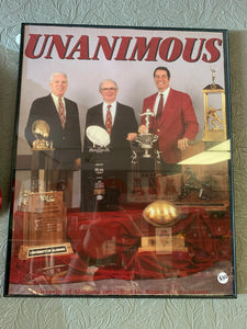 “Unanimous” 1992 Gene Stallings Collectible Poster