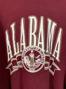 Vintage Alabama Crest Sweatshirt Large