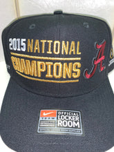 Load image into Gallery viewer, Nike X Alabama 2015 National Champs Official Locker Room Hat

