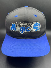 Load image into Gallery viewer, Vintage Orlando Magic Two Tone Snapback Hat
