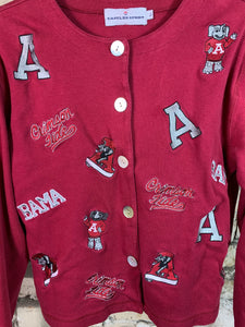 Vintage Alabama Cardigan Sweater Large