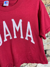 Load image into Gallery viewer, Vintage Bama Spellout Crop T-Shirt Medium
