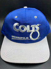 Load image into Gallery viewer, Vintage Indianapolis Colts Snapback Hat
