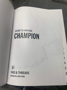 Champion Brand Guide to Vintage Collectible Book