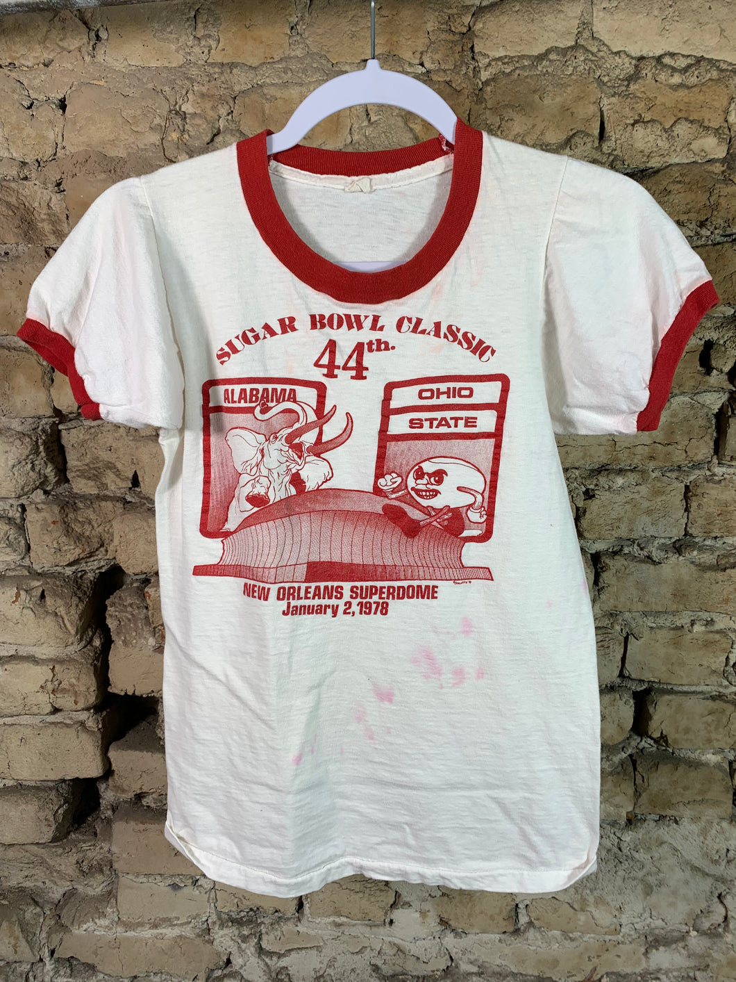1978 Sugar Bowl Rare T-Shirt XXS