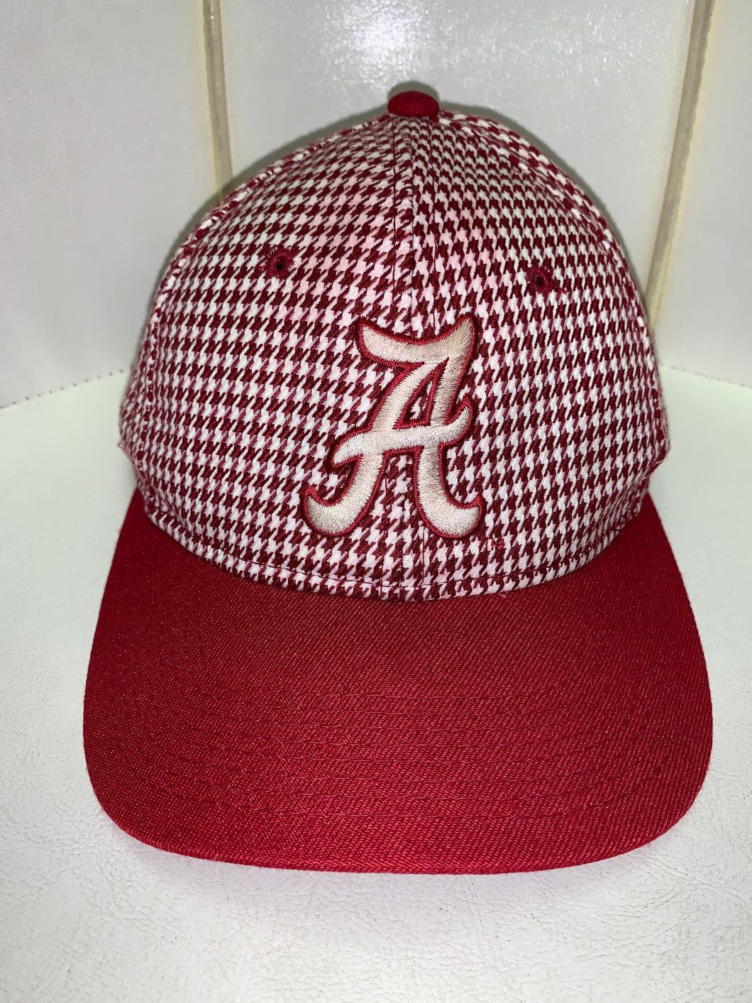Vintage Alabama Houndstooth Strapback Hat