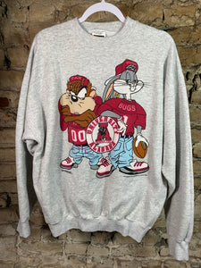 1993 Looney Tunes X Alabama Rare Sweatshirt XL