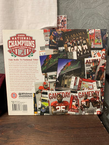 University of Alabama National Championship Collectible Vault Book
