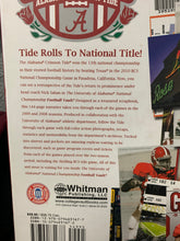 Load image into Gallery viewer, University of Alabama National Championship Collectible Vault Book
