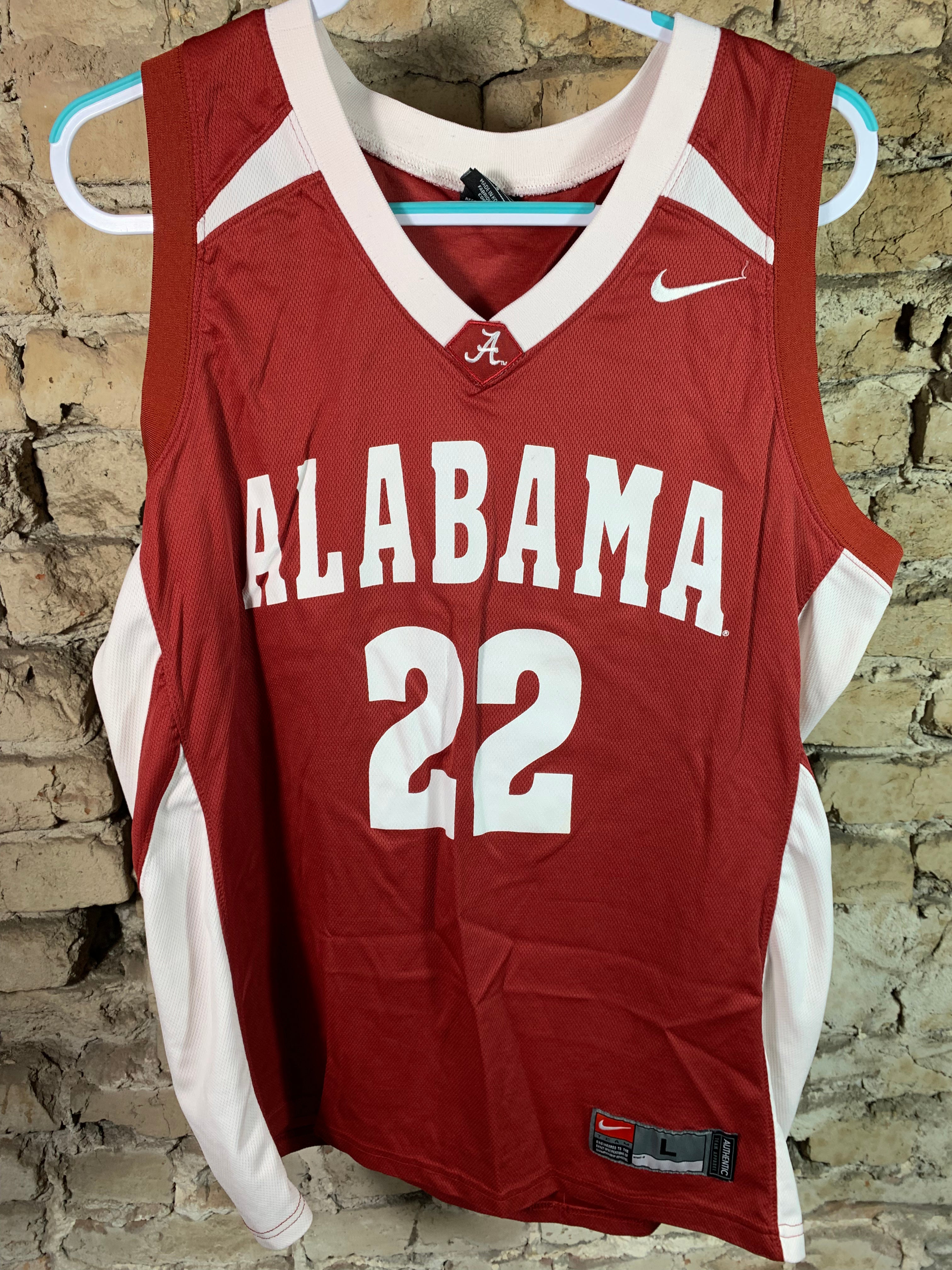 Nike X Alabama Ronald Steele Y2K Basketball Jersey Large – Alabama VTG