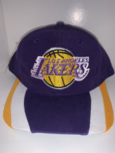 Load image into Gallery viewer, Los Angeles Lakers X Twins Enterprise Vintage Snapback Hat

