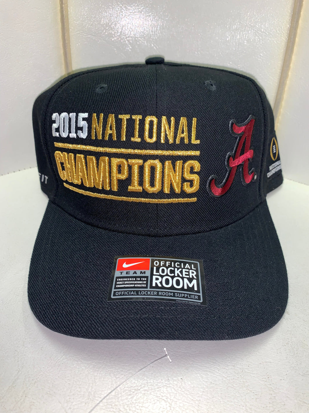 Nike X Alabama 2015 National Champs Official Locker Room Hat