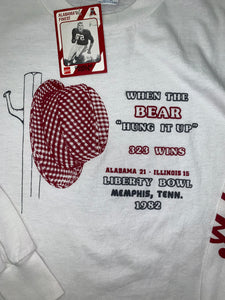 1982 Bear’s Last Game Long Sleeve Shirt Small