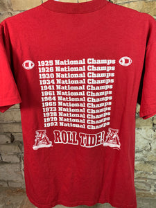 Vintage Big Al National Champs T-Shirt Medium